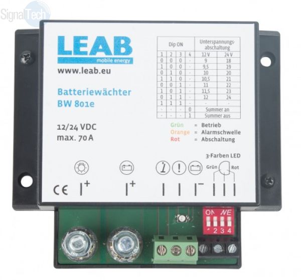 LEAB Batteriewächter 50A / 70A Unterspannungsschutz BW801e